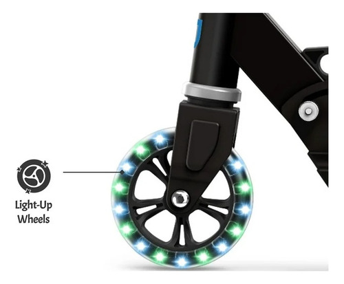 Scooter Patineta Infantil Con Luces Led Jetson