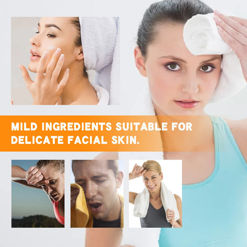 Loção Facial Antitranspirante Facial De 50 Ml E Desencoraja