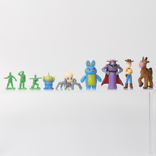 Modelo De Figura Forky Buzz De Toy Story 4 De Woody Lightyea