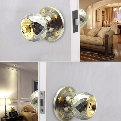 - A Espejo De Baño Con Manija De Madera Alloy.key For Puerta