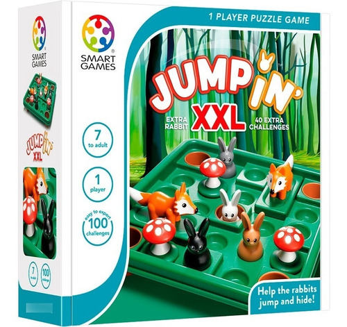 Jump In Xxl Juego De Lógica Smart Games Extragrande