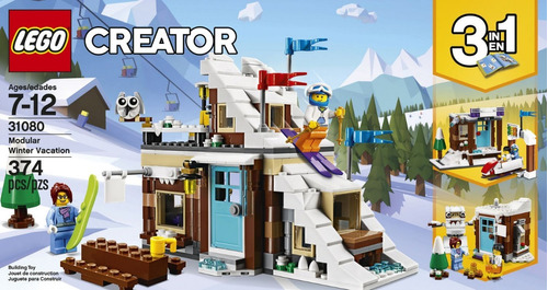 Lego 31080 Creator 3 Em 1 Férias De Inverno