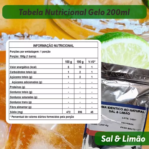 Aroma Concentrado em Pó para Gelo Saborizado - Sabor Água de Coco - Biz  Embalagens