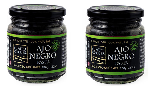 Ajo Negro Chilote - 2 Pasta 250g