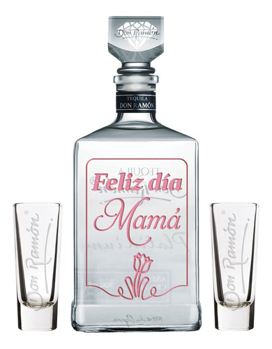 Tequila Don Ramón Añejo Cristalino Día De Las Madres+ Regalo