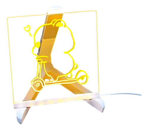 Tablero De Dibujo Magics Stand, Bloc De Dibujo De Neón Para