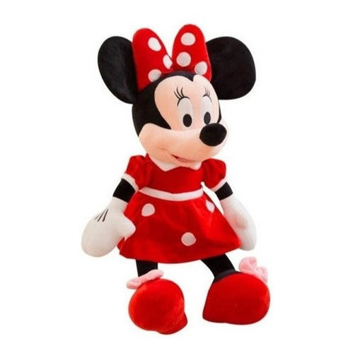 Minnie Mouse De Peluche Rosa Roja Gigante