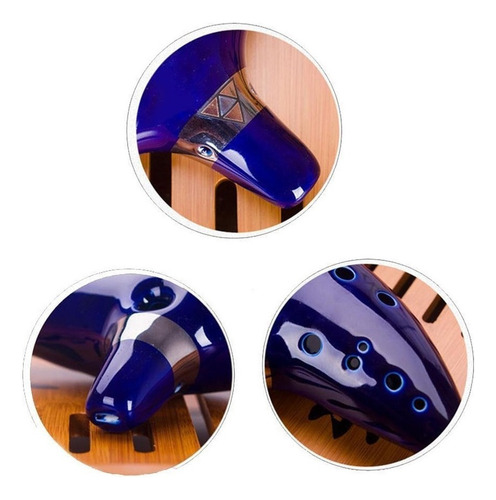 Ocarina De Ceramica De La Leyenda De Zelda Ocarina Del Tiemp