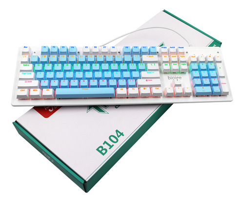 Teclado Rainbow Gaming Laptop De 104 Teclas Para Teclado Win