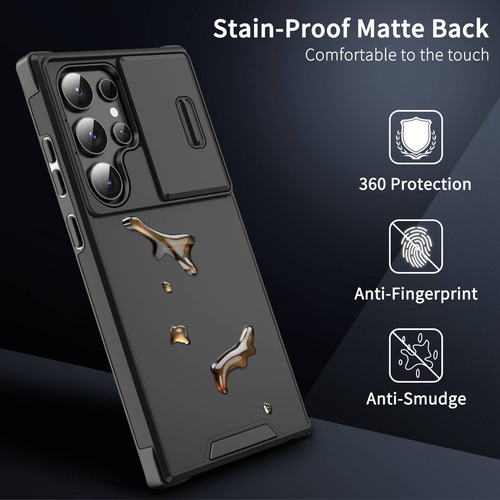 Funda Protectora De Cámara Deslizante Para Samsung Galaxy S20 S21 S22 S23 S24 S25 Plus Ultra S20fe S21fe S23fe S24fe Note 10 20
