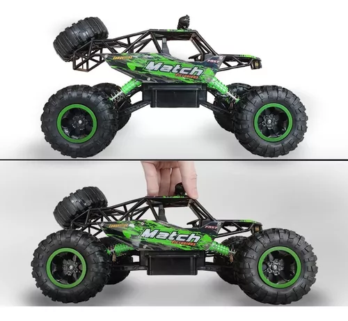 Carrinho Controle Remoto 4x4 Off Road 37cm 12x Sem Juros