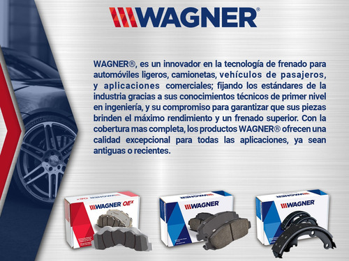 Balatas Ceramicas Tra Wagner® Lexus Es300 V6 3.0l 00 A 01