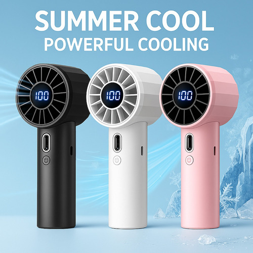 Ventilador Portátil De 100 Velocidades De Viento, Mini Venti