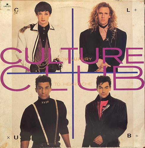 Disco Lp - Culture Club / From Luxury To Heartache. Album 