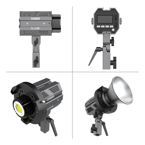 Lámpara Led Compacta Colbor Cl60m Para Vídeo De Estudio, 65