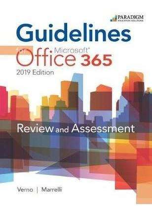 Guidelines For Microsoft Office 365, 2019 Edition : Text,...