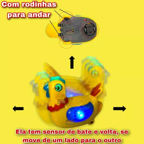 JOGO SALTA GALINHA - UNIK - Babu Brinquedos