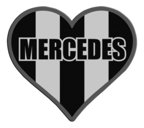 Parche Termoadhesivo Corazon Club Mercedes