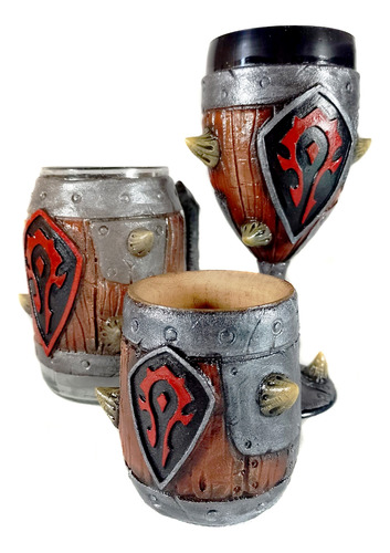 Combo Chopp Copa Mate Horda World Of Warcraft
