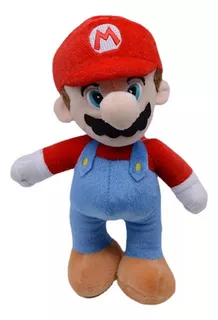 Peluche De Mario Bros 25 Cm Altura Excelente Regalo Niños