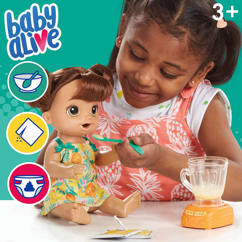 Baby Alive Magical Mixer Muñeca Tropical Con Licuadora