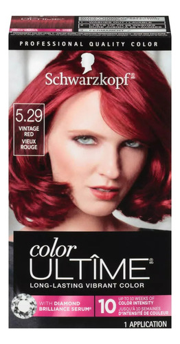 Schwarzkopf Color Ultime Coloración Vintage Red Kit De 2