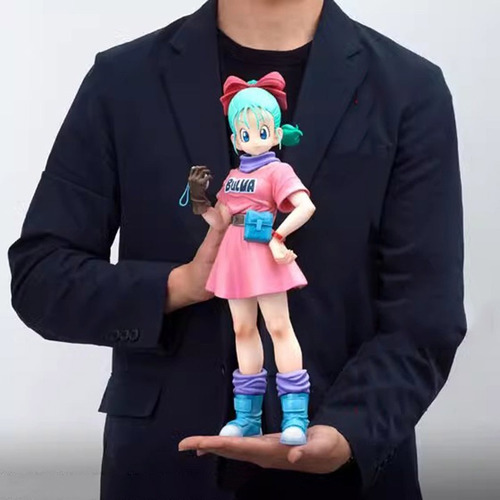Figura de acción Dragon Ball Bulma Gk coleccionable 26 cm