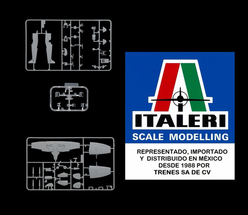 Spitfire Mk. Ix Model Set By Italeri # 72007 1/72