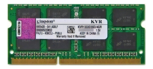 Memoria RAM 4GB 1 Kingston KTA-MB1333S/4G
