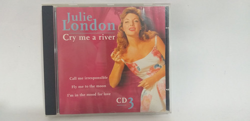 Cd Julie London Cry Me A River   Semi Novo