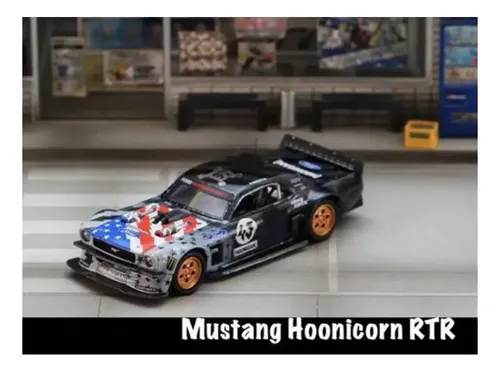 Miniatura Ford Mustang Rtr Hoonicorn 1965 Ken Block 43 1:64