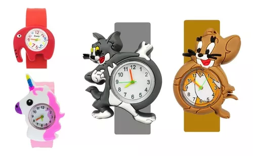 Reloj para Niña Reloj de Dibujos Animados para Niños Resistente Al