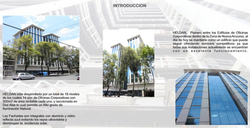 Imagen 4 de 24 de Oficina - Anzures / Polanco - Corporativo Heldan 541.52m2 ,