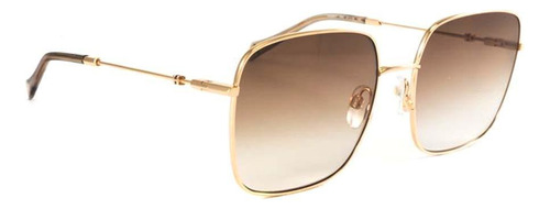 Óculos Solar Hickmann Hi30001 04a Dourado Feminino G