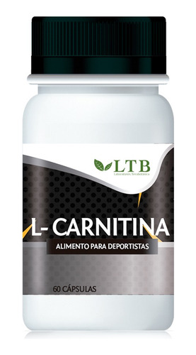 L-carnitina 60 Cápsulas Ayuda A Tener Mas Eficiencia Física