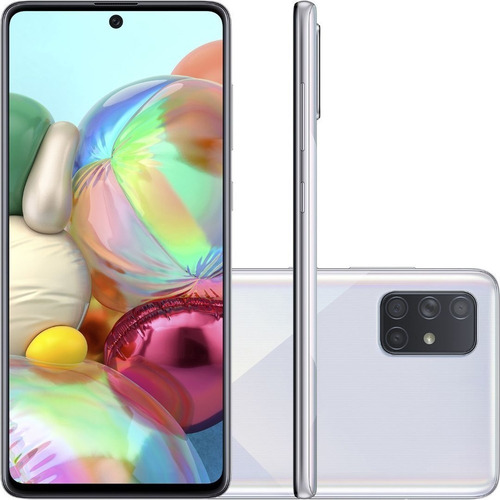 Celular Samsung A71 128gb - Prata Usado