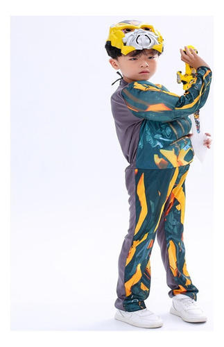 Fwefww Disfraz De Cosplay Transformers Bumblebee Halloween N