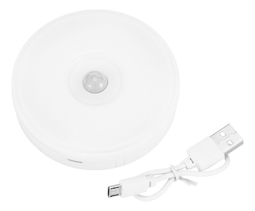 Luz Nocturna Led Con Sensor De Movimiento Pir, Recargable Po