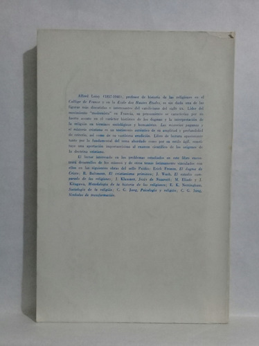 Imagen 4 de 7 de Los Misterios Paganos Y El Misterio Cristiano Alfred Loisy