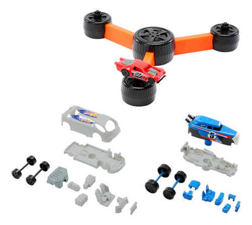 Mattel Games Juego De Mesa Hot Wheels Construye Y Destruye