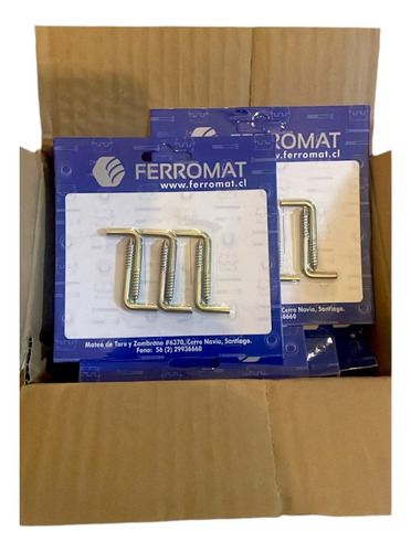 Tornillo Escuadra 2 1/2 Display Unitario