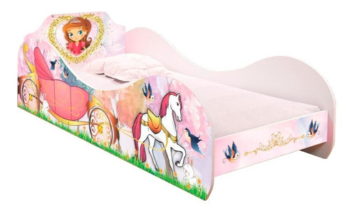 Cama Solteiro Carruagem Princesa Bella - Rpm Móveis