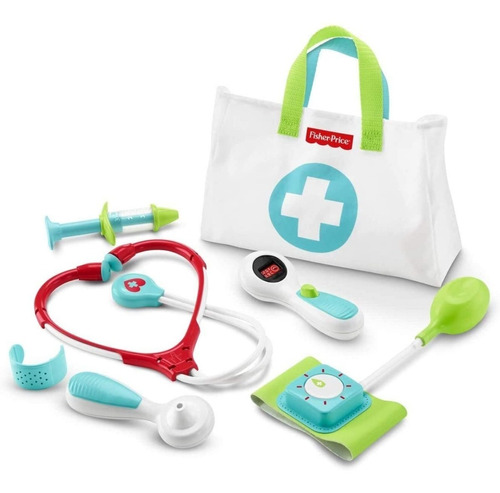 Fisher Price Maletín Pequeño Doctor Juguete Para Niños 