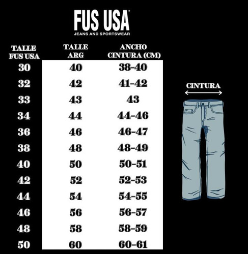 Jean Fus Usa 812 Maiden Prefer Elastizado Slim Fit