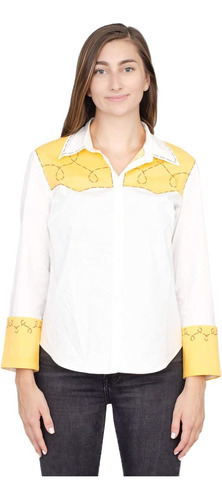 Toy Story Jessie Cowgirl Disfraz Camisa (adulto X-small) Bla