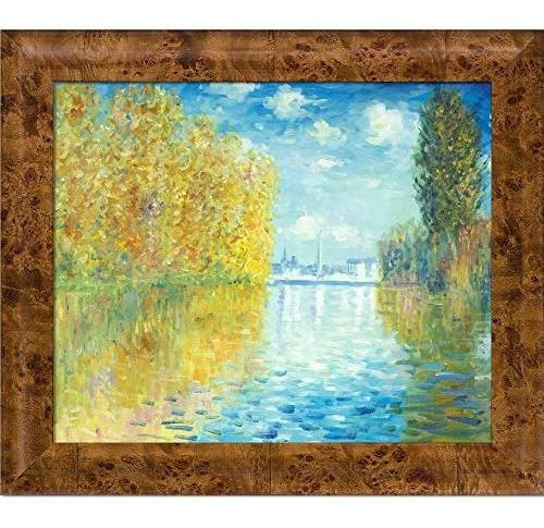 La Pastiche Autumn At Argenteuil De Claude Monet - Pintura A