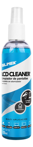 Limpiador Antiestatico Silimex Locion De 250ml P/pantallas