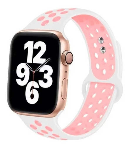 Correas Para Apple Watch De 42 / 44 Mm De Silicona Deportiva