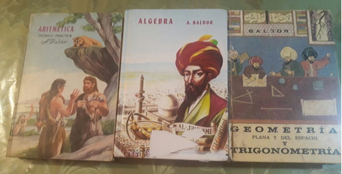 Los 3 Libros De Baldor