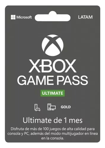 Game Pass Ultimate 1 Mes 